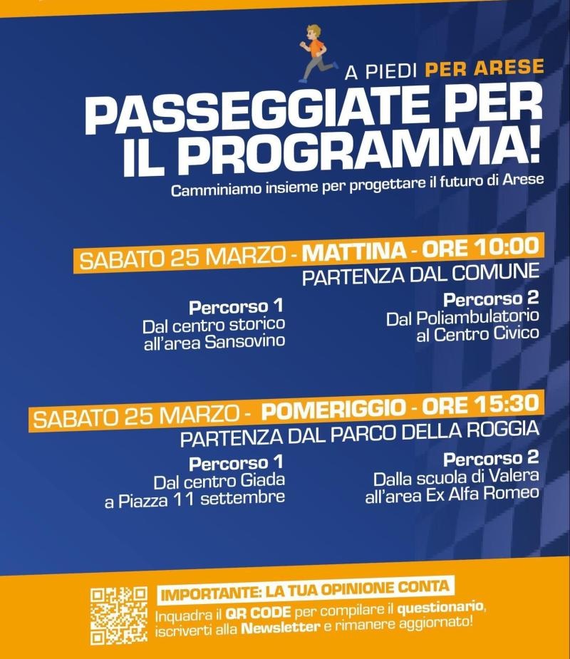 Secondo appuntamento per il progrmma