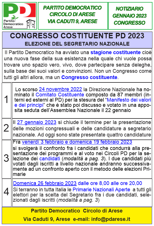 Notiziario Gen2023 Congresso pag1